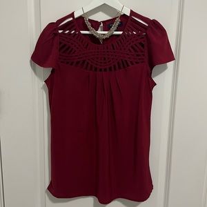 Banana Republic cap sleeve top.